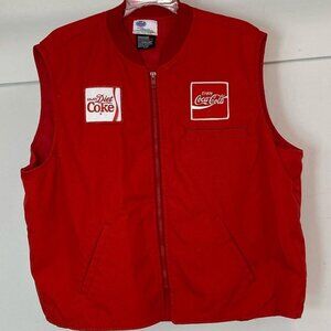 Coca Cola Vest Size XL but runs a little small
